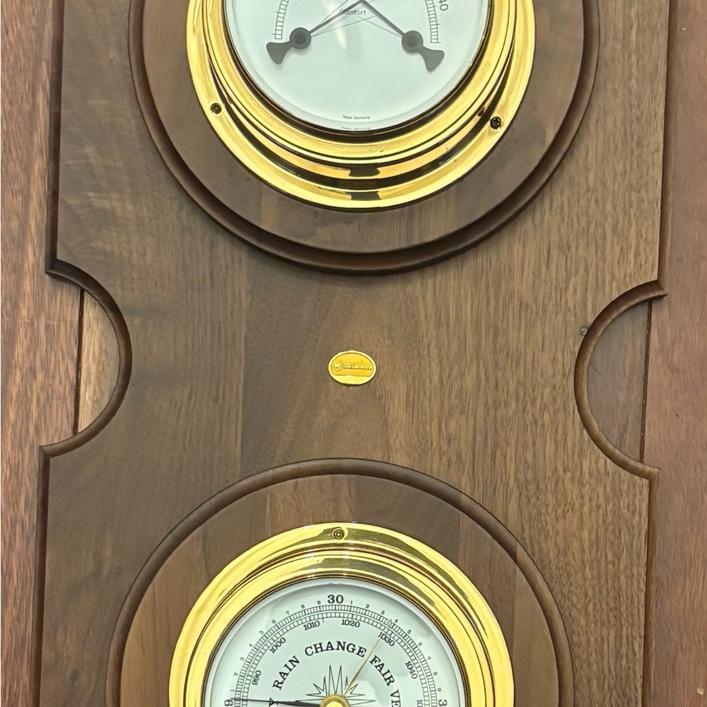 Vintage BARIGO Weather Station Thermometer Hygrometer Barometer - German Made !!